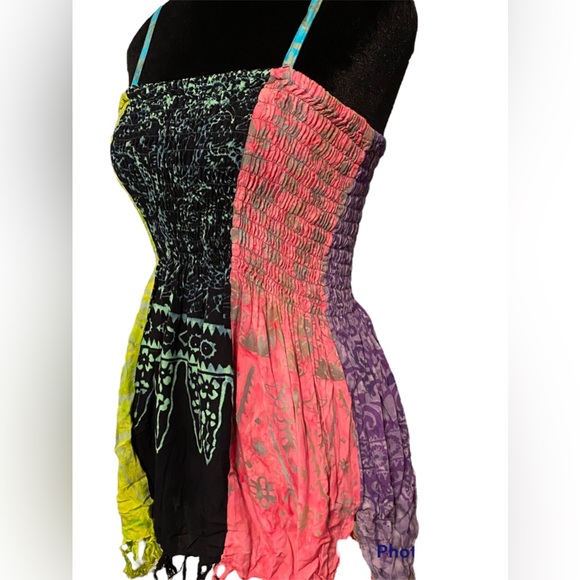 Bohemian Multicolored Wild Woman Tank! - Picture 7 of 13